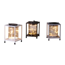 Solar Powered Square Lantern - thumbnail 3