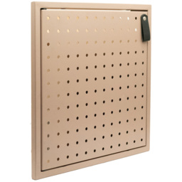 Homebase 33.4cm 2 Pack Pink Cube Storage Door with Metal Pegboard - thumbnail 3