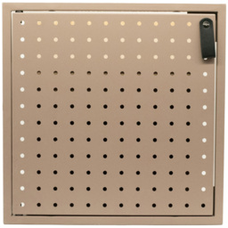 Homebase 33.4cm 2 Pack Pink Cube Storage Door with Metal Pegboard - thumbnail 4