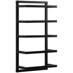 House of Home Black Wall Mounted Towel Holder