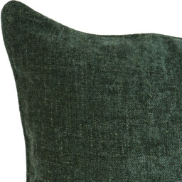 Divante Windsor Chenille Cushion  - Green - thumbnail 3