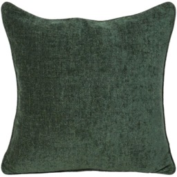 Divante Windsor Chenille Cushion  - Green - thumbnail 1