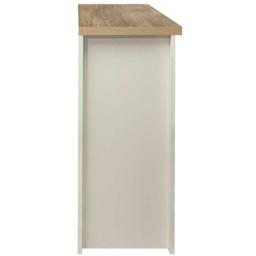 Highgate 3 Door 2 Drawer Cream and Oak Sideboard - thumbnail 3