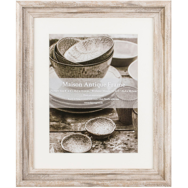 The Port. Co Gallery Maison Antique 8 x 6 inch Photo Frame