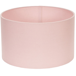 ValueLights Reni Small Blush Fabric Drum Shade