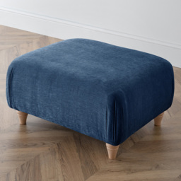 The Vienna Victoria Navy Footstool