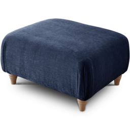 The Vienna Victoria Navy Footstool - thumbnail 2