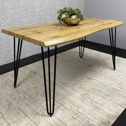 Kosy Koala Rustic Brown Dining Table - thumbnail 1