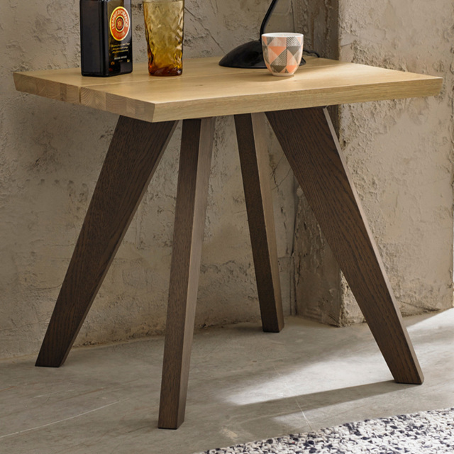 Bentley Designs Cadell Oak Lamp Table - image 1