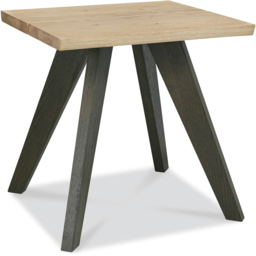 Bentley Designs Cadell Oak Lamp Table - thumbnail 2
