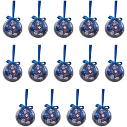 The Christmas Workshop Navy Blue Festival Bauble 14 Pack