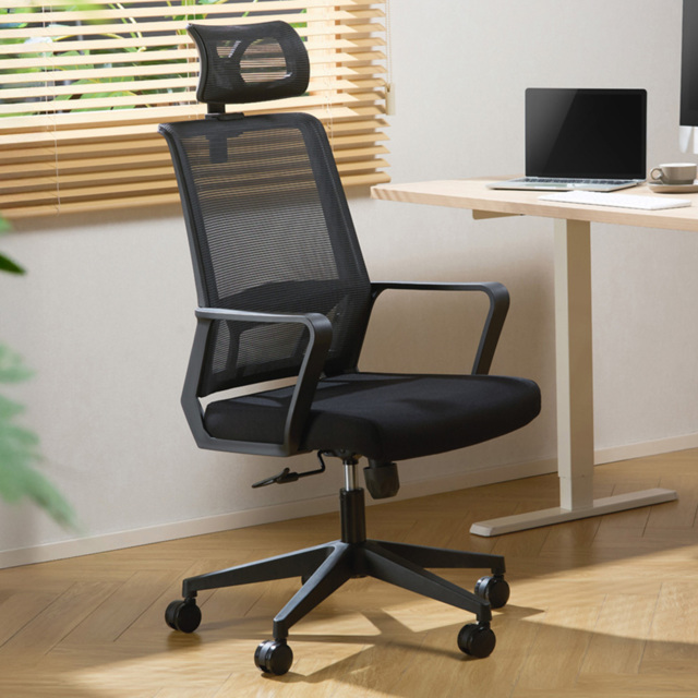 TTAP Cambridge Plus Mesh Black Swivel Office Chair - image 1
