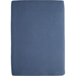 Deyongs Southwick Blue Double Fitted Sheet
