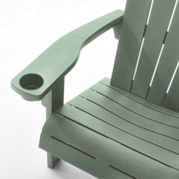 Keter Alpine Vintage Green Adirondack Chair - thumbnail 4