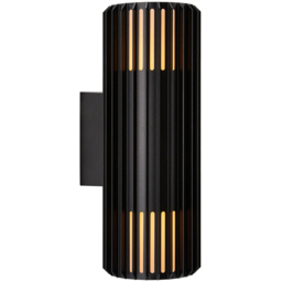 Nordlux Aludra Seaside Black Double Wall Light - thumbnail 1