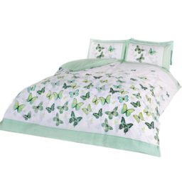 Rapport Home Flutter King Size Green Duvet Set - thumbnail 2
