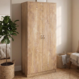 FWStyle Promo Oak 2 Door Wardrobe