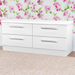 Crowndale Sherwood Porcelain Matt 4 Drawer TV Unit