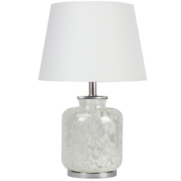 Arianna White and Grey Table Lamp