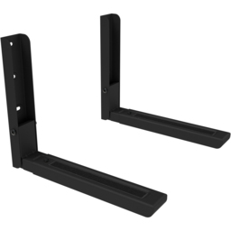 AVF Universal 45cm Black Microwave Wall Bracket
