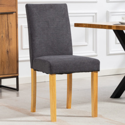 Artemis Home Almont Charcoal High Back Dining Chairs Set of 2 - thumbnail 1