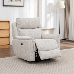 Long Island Beige Recliner Chair - thumbnail 3