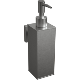 Rothley Square Brushed Silver Soap Dispenser 180ml
