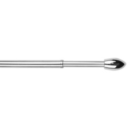 Chrome Plated Cafe Rod 120 to 215cm