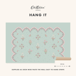 Cath Kidston Stitch In Time Green Mural - thumbnail 3