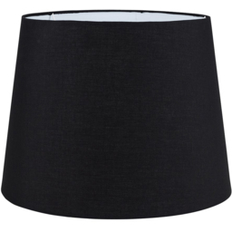 ValueLights Aspen Black Tapered Lamp Shade XL