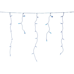 Samuel Alexander Mains Powered 1000 Blue and White LED Frosted Icicle White String Light 25m - thumbnail 2