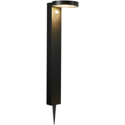 Nordlux Rica Black Round Solar Garden Light