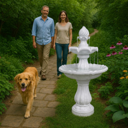 Centurion Aruna 3-Tier Cascading Self-Contained Garden Feature - thumbnail 2