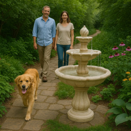 Centurion Aruna 3-Tier Cascading Self-Contained Garden Feature - thumbnail 2