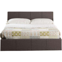 Berlin Double Grey Polyester Ottoman Bed - thumbnail 4