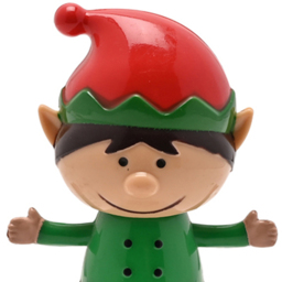 The Seasonal Gift Co. Solar Elf Bobble Head - thumbnail 2