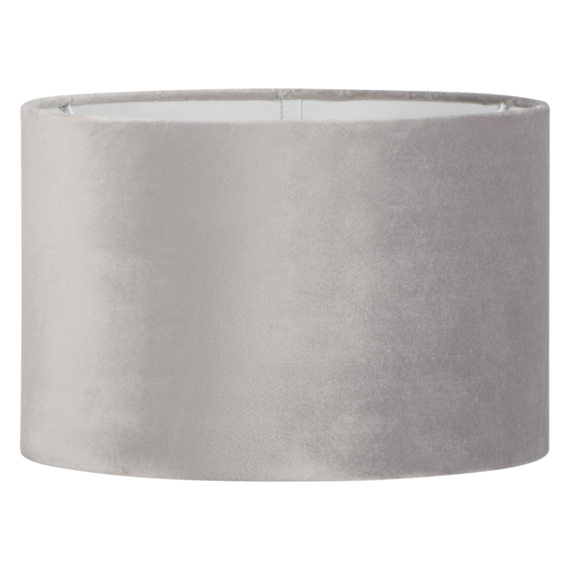 Jonas & James Grey Velvet Lamp Shade 30cm