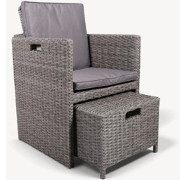 Royalcraft Paris 10 Seater Rattan Cube Dining Set - thumbnail 3