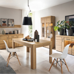Florence Cortina 6 Seater 160 to 200cm Extending Dining Table Grandson Oak - thumbnail 2