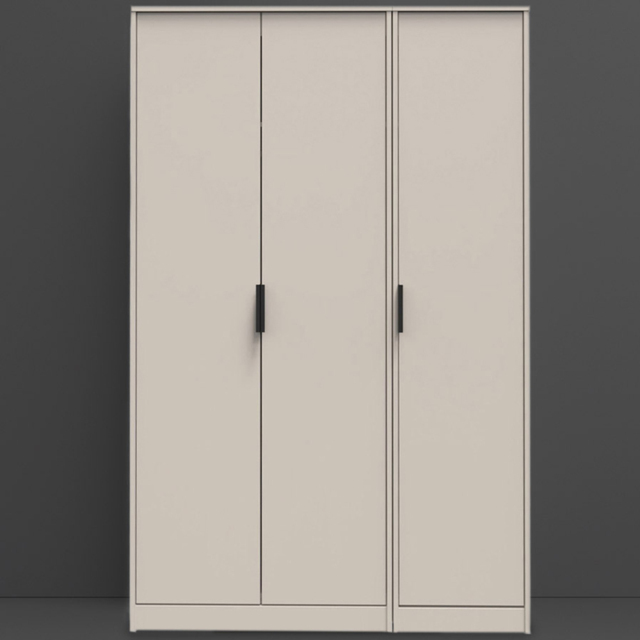 Crowndale Hong Kong Ready Assembled 3 Door Tall Kashmir Ash Wardrobe - image 1