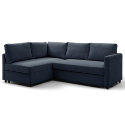 Clare 4 Seater Navy Corner Sofa Bed - thumbnail 3