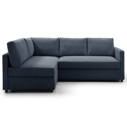 Clare 4 Seater Navy Corner Sofa Bed - thumbnail 2