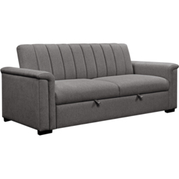 Loft24 Charlotte 3 Seater Anthracite Sofa Bed - thumbnail 3