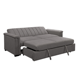 Loft24 Charlotte 3 Seater Anthracite Sofa Bed - thumbnail 4