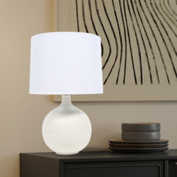 Loretta Table Lamp White - thumbnail 2