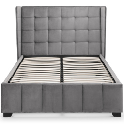 Julian Bowen Gatsby Double Light Grey Bed - thumbnail 3