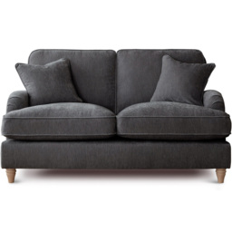 The Vienna 2 Seater Charcoal Sofa - thumbnail 2