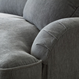 The Vienna 2 Seater Charcoal Sofa - thumbnail 4