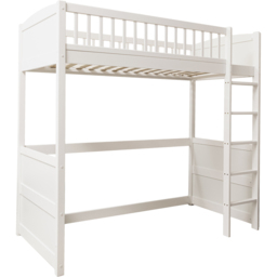 Noa and Nani Lottie White High Sleeper Cabin Bed with Straight Ladder - thumbnail 2