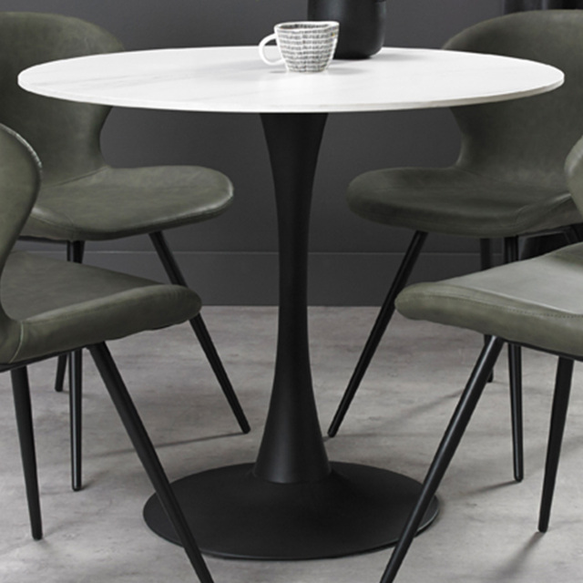 Bentley Designs Mason 4 Seater White Dining Table - image 1